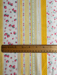 Fruit Ribbon - Yellow (E) - 30's Collection - Atsuko Matsuyama - Yuwa