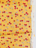 Check & Strawberry - Yellow (C) - 30's Collection - Atsuko Matsuyama - Yuwa