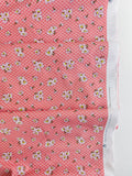 Ka's Favorite Feedsack - Margaret on Byers Lattice - Pink - Textile Pantry