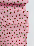 Strawberries on Pink - Pink - MomNSon
