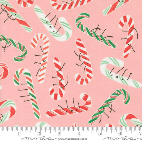 Tiny Christmas - Candy Cane - Cotton Candy - LizzyHouse - Moda