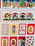 Christmas Card - Panel -Uncle Cat