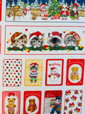Christmas Card - Panel -Uncle Cat