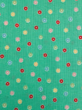 Happy Message 30's - Flower Dot - Green - Atsuko Matsuyama - Sojitsu