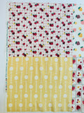 Square Strawberry Panel - White E - Atsuko Matsuyama - Nostalgic Memories - Yuwa