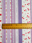 Fruit Ribbon - Purple (F) - 30's Collection - Atsuko Matsuyama - Yuwa