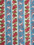 Lamb and Rose - Blue and Red - MomnSon