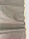 Yuwa Live Life Gingham - Brown/Turquoise - Yuwa