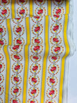Yellow Floral Stripe - MomNSon