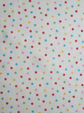 Happy Message 30's - Flower Dot - White - Atsuko Matsuyama - Sojitsu