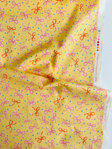 Cutie Ribbon - Yellow - Atsuko Matsuyama - 30's Collection - Yuwa