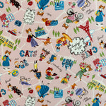 Shopping Map - Pink - Sobakasu Kids - Yuwa