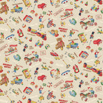 Hello Again 2 - Vintage Toys - Off White (A) - Quilt Gate