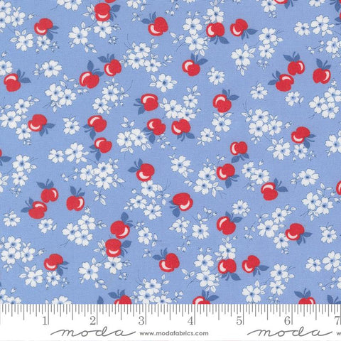 30's Playtime 2025 - Apple Blossoms - Sky - Linzee McCray - Moda