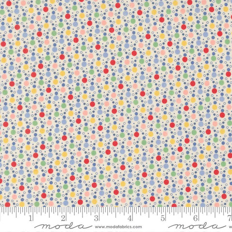 30's Playtime 2025 - Bubbly Dots - Primary - Linzee McCray - Moda