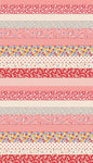 30's Playtime 2025 - Cheater Stripe - Scarlet - Linzee McCray - Moda