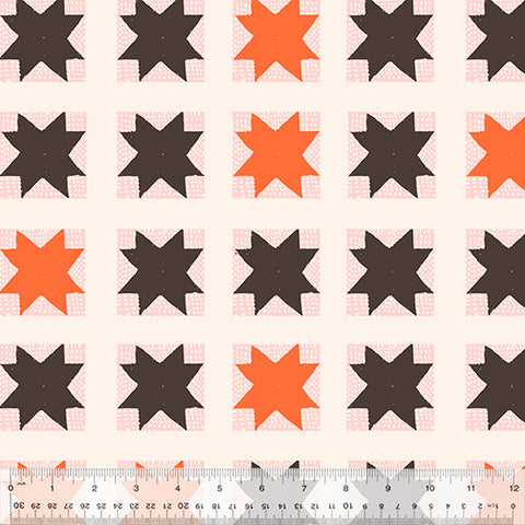 Country Mouse - Quilt Top - Pale Blush - Heather Ross - Windham