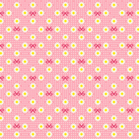 Margaret & Sophie 8- Retro Margaret Flower - Pink - Quilt Gate