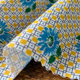 Pantry 30's Collection - Margaret Square - Yellow (A) - Textile Pantry