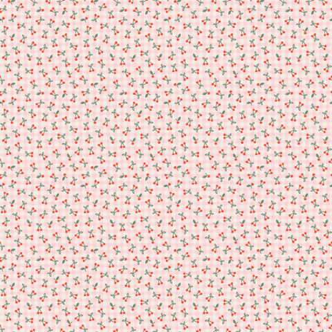 Farmhouse Fancy - Cherry Pie - Pink - Elea Lutz - Poppie Cotton