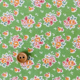 Pantry 30's Collection - Colorful Grand and Bouquet - Green (B) - Textile Pantry