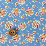 Pantry 30's Collection - Colorful Grand and Bouquet - Blue (D) - Textile Pantry