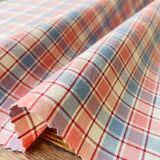 Yarn Dyed Collection - Tone Block Check - Pink - Textile Pantry