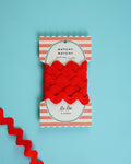Big Ric Rac - Pop Tart - Red - Matchy Matchy Sewing Club