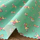Pantry 30's Collection - Kids Library - Mint (C) - Textile Pantry