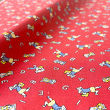 Pantry 30's Collection - Kids Library - Red (E) - Textile Pantry