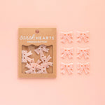 Pink Bow Button - Large - Sarah Hearts