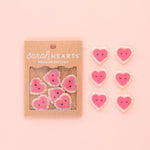 Pink Sweet Heart Button - Large - Sarah Hearts