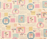 Sunbonnet Sue Sewing - Off White - Japanese Import