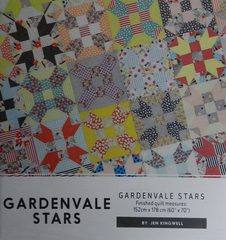 Gardenvale Stars Quilt Pattern - Jen Kingwell