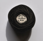 Valdani Size 8 Perle Cotton - Color 8123 Brown Black