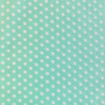 Mint Dot - Mint with Off White Dot - Happy Sweet Collection - Kei (Yuwa)
