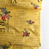 Letter & Flower - Yellow - Suzuko Koseki - Yuwa