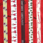 Design Stripes - Red - Suzuko Koseki - Yuwa