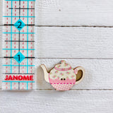 Atelier Bonheur du jour - Buttons - Teapot - Pink