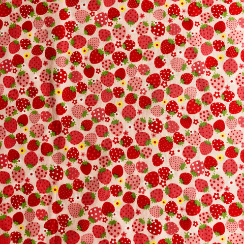Fancy Berry - Pink and Red - Atsuko Matsuyama - 30's Collection - Yuwa