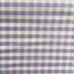 Gingham Check - Violet - Live Life Collection - Yuwa