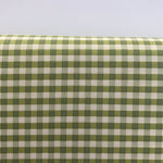 Gingham Check - Grass Green - Live Life Collection - Yuwa