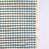 Gingham Check - Aqua Blue - Live Life Collection - Yuwa