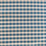 Gingham Check - Aqua Blue - Live Life Collection - Yuwa