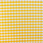Gingham Check - Canary Yellow - Live Life Collection - Yuwa