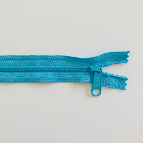 Colorful Zipper - Aqua - YKK