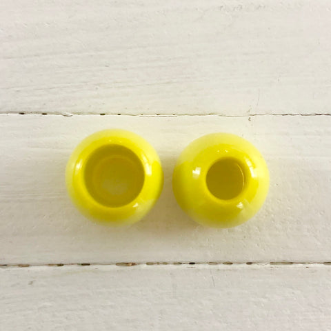 Cord End Caps - Yellow
