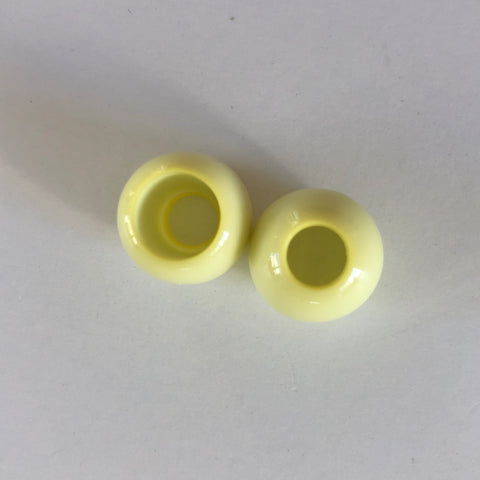 Cord End Caps - Light Yellow