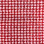 Houndstooth - Red - Yuwa Live Life Collection - Yuwa