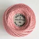 Valdani Size 8 Perle Cotton - Color 46 Rich Pink